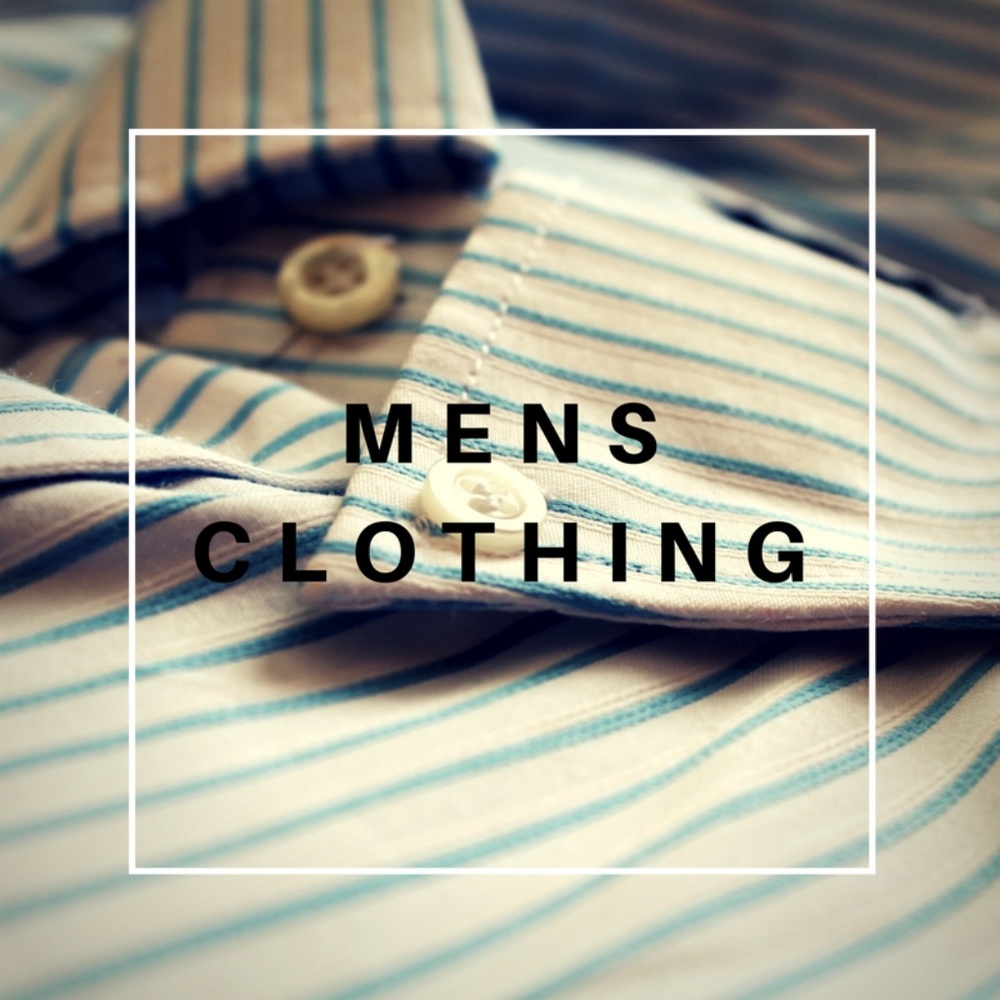 I have men's clothing too!